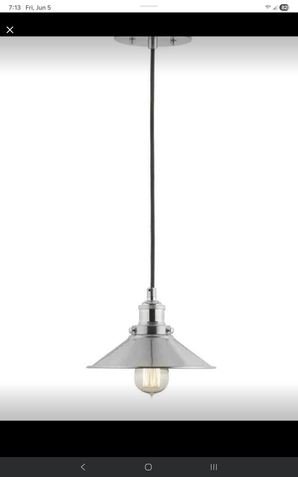 Farmhouse Pendant Lighting for Kitchen Island Industrial Hanging Light #100