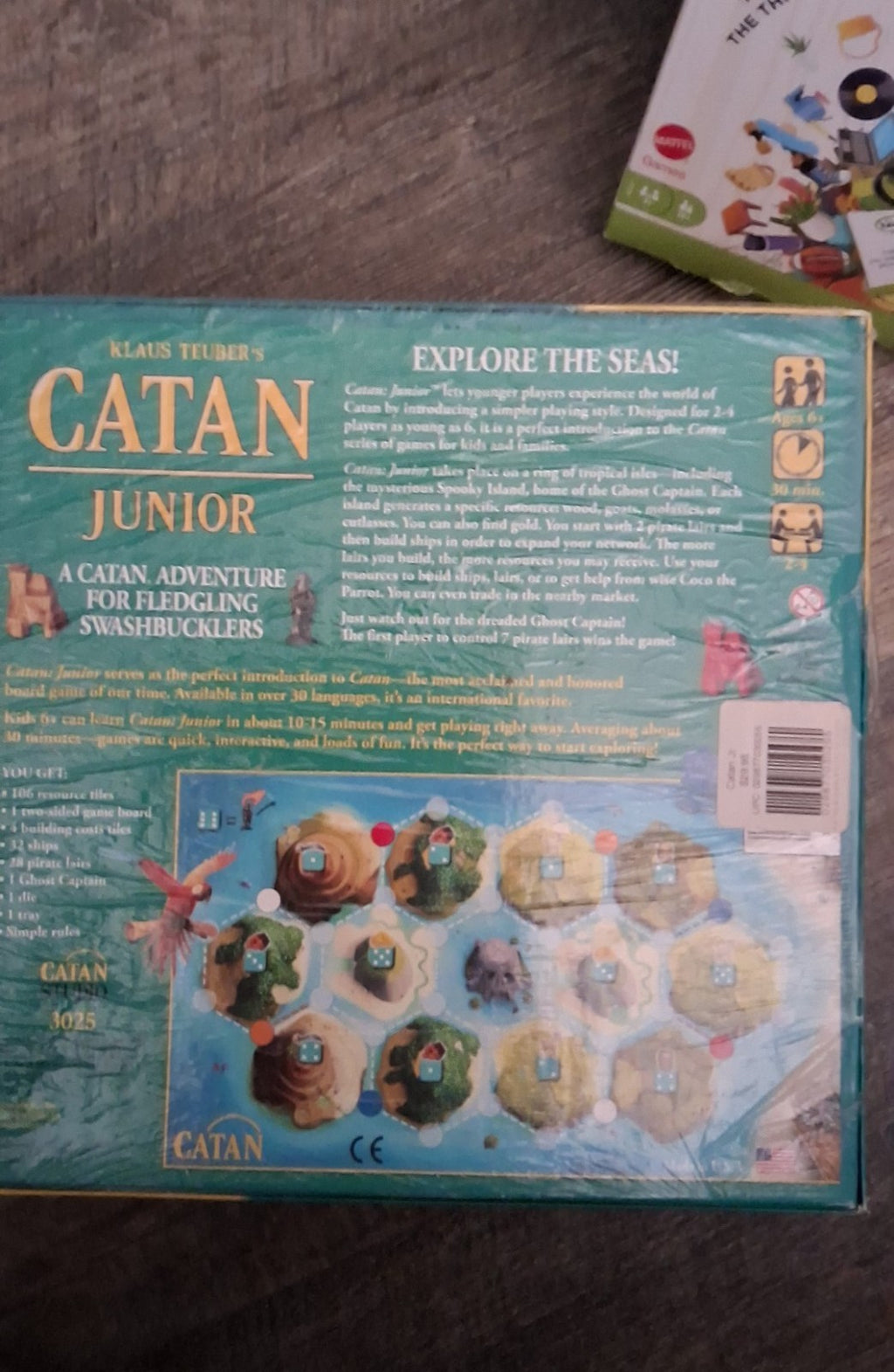 Bundle of 6 games. Catan Junior, Spy x Family, and Board Game Bundle