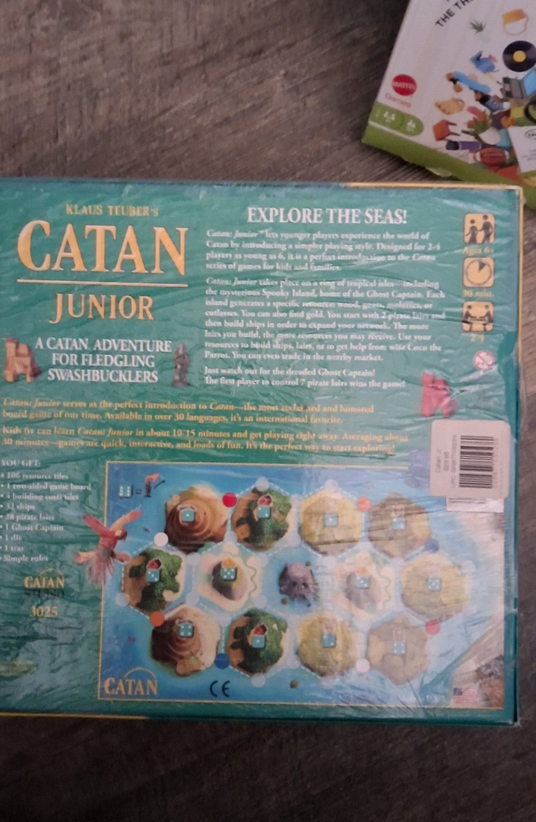 Bundle of 6 games. Catan Junior, Spy x Family, and Board Game Bundle