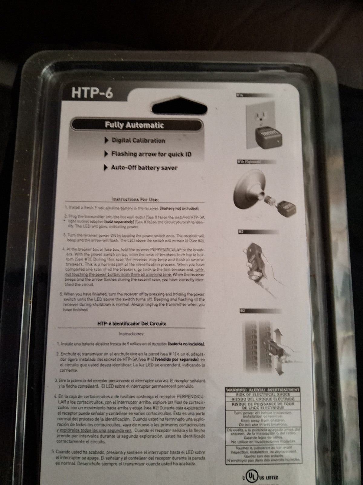 Brand New Automatic Digital Circuit Detective-HTP-6- Circuit Breaker Identifier