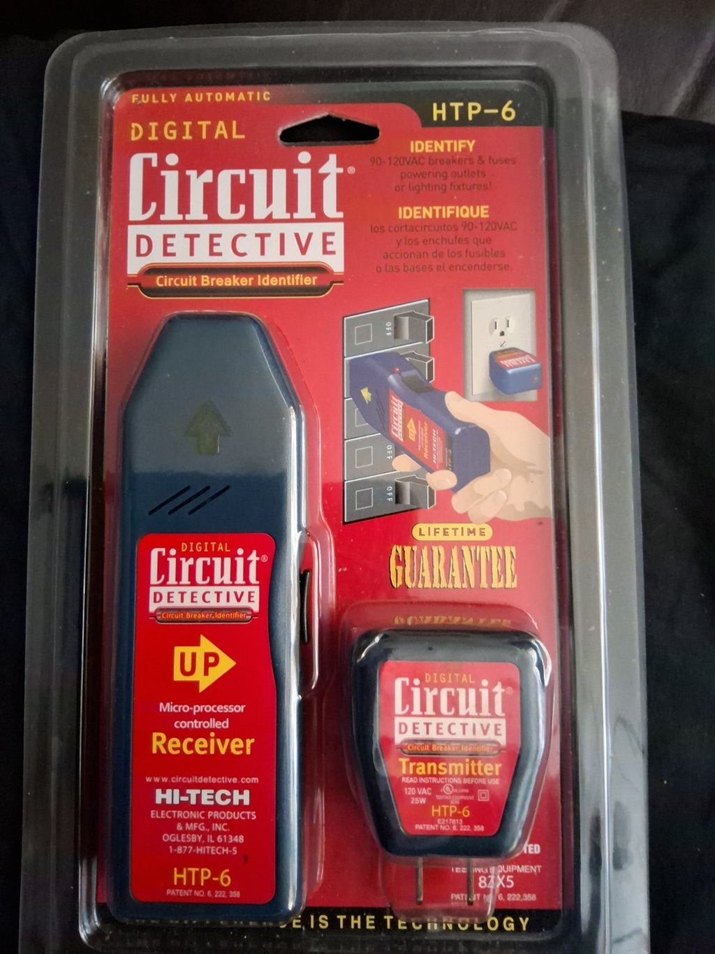 Brand New Automatic Digital Circuit Detective-HTP-6- Circuit Breaker Identifier
