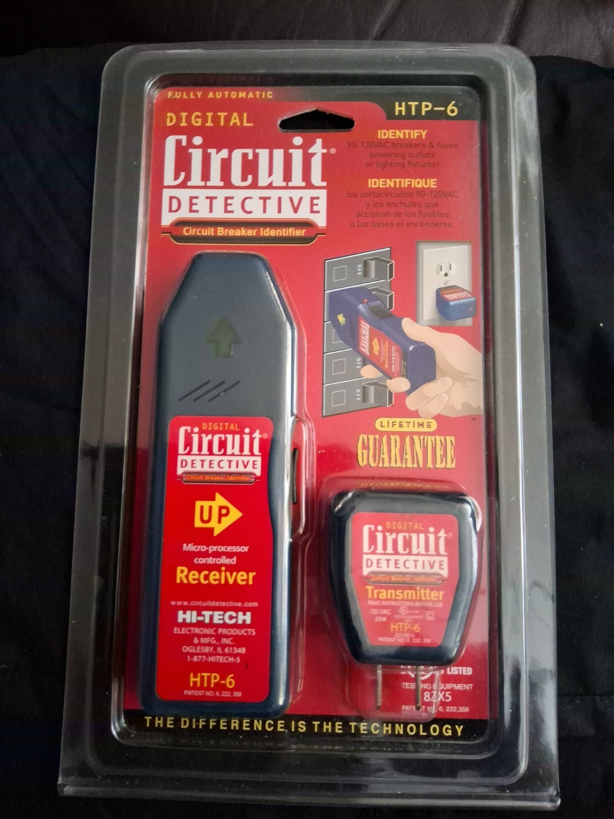 Brand New Automatic Digital Circuit Detective-HTP-6- Circuit Breaker Identifier
