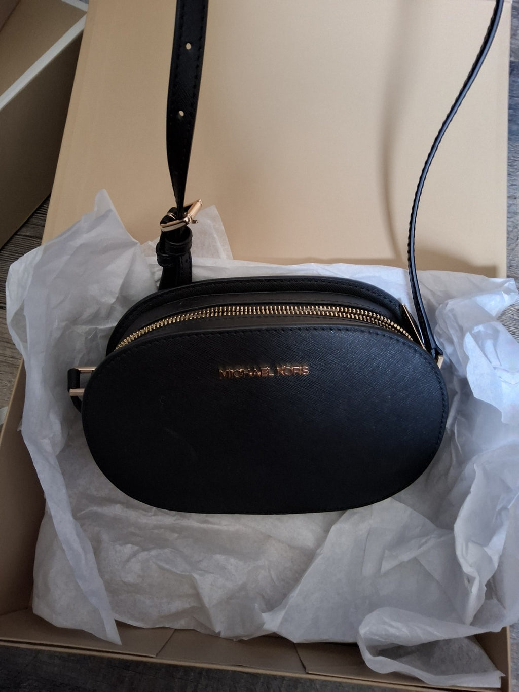 Michael Kors Crossbody Or Shoulder Black Bag Is New