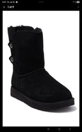 UGG boots size 9 womens black Marciella