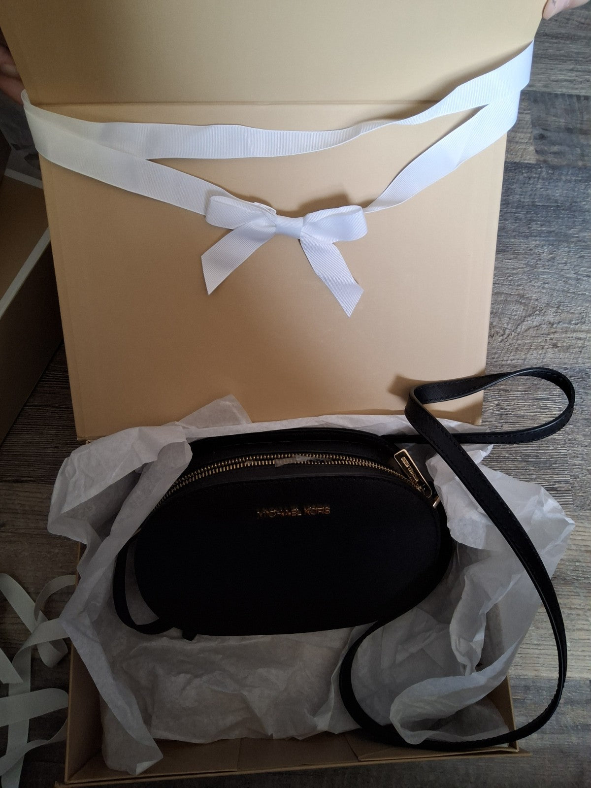 Michael Kors Crossbody Or Shoulder Black Bag Is New