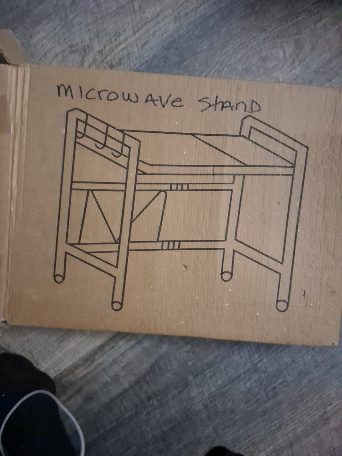 Zamfoot Microwave Stand