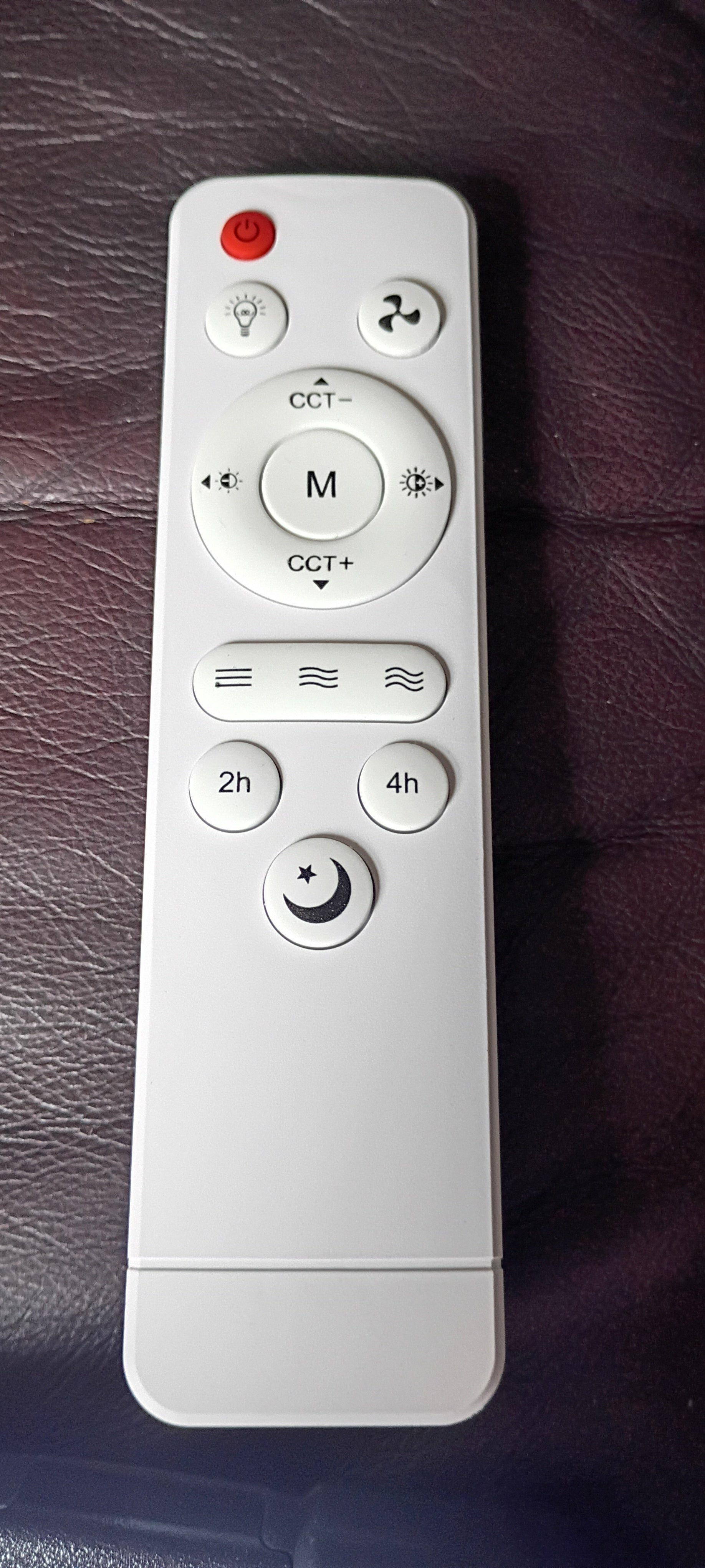 The Foldable LED Ceiling 4 Fan Light with Remote Control